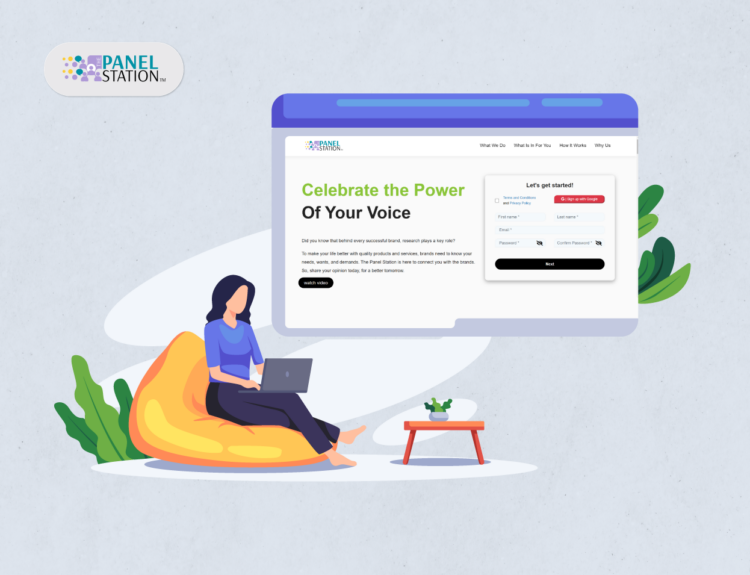 How to register with The Panel Station