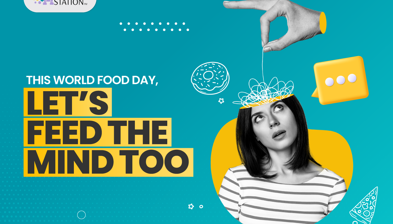 World food day let's feed the mind