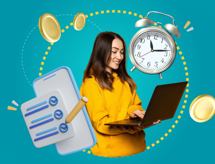 Time management for survey earnings