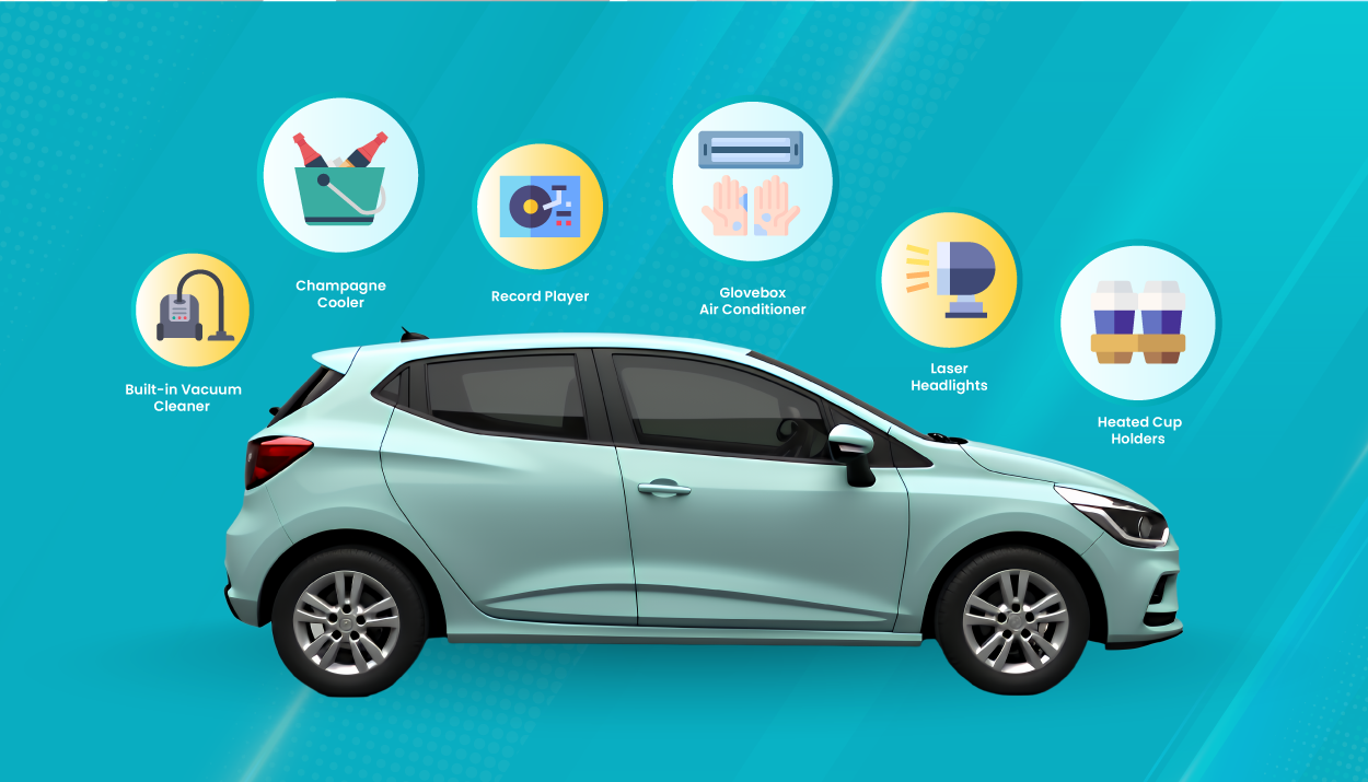 The Weirdest Car Features Ever Made