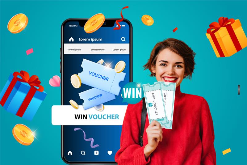 Earn free vouchers